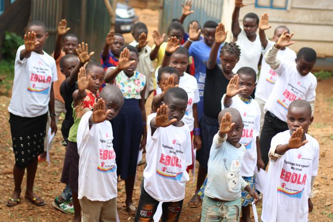 Les enfants de Beni disent NON à l'ebola.